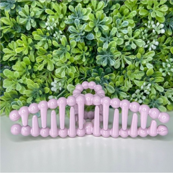 4 pcs / Women’s Like New Pastel Series / 4.5 inch Hair Claw Clips main image 10
